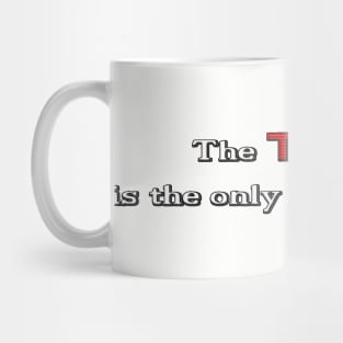 The TRUTH is the only point of view (Red) Mug